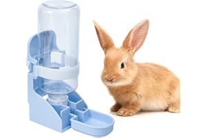 WUZDY Hängend Haustier Wasserspender, Kaninchen Automatischer Wasserspender, Haustier Automatischer Wasserspender, 500ml Haustier Automatischer Wasserspender, Für Kleintiere, Kaninchen, Hamster, Hund
