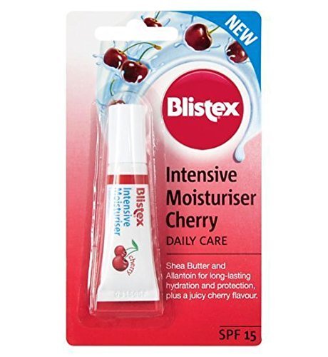 Blistex SPF15 Intensive Cherry Flavour Moisturiser, 6 ml, Pack of 4