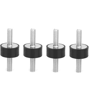 4x Gummipuffer M8, 30x30 Mm - Anti-Vibration Dämpfer Für Wasserpumpen & Maschinen
