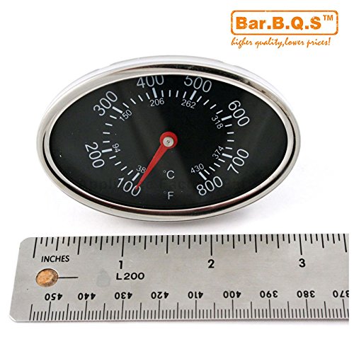 Bar.B.Q.S 01T14 7.6cm Temperaturregler Kochen Barbecue Barbecue Grill Ofen-Raucher-Grill New BBQ Smoker Templehre Thermometer - 3