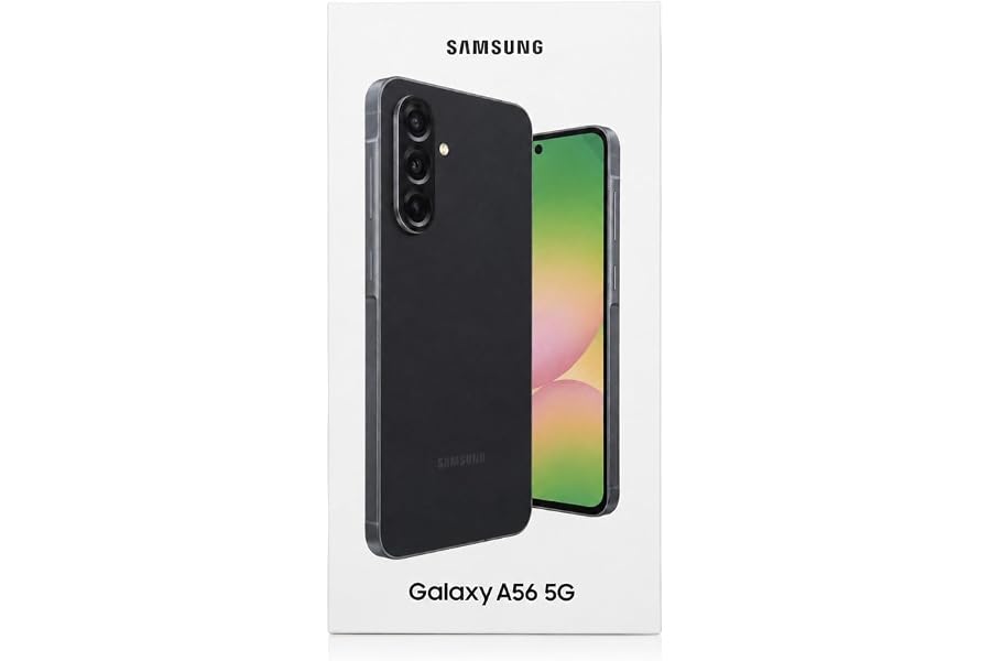 Samsung Galaxy A56 5G Android Smartphone 8 GB RAM AI Display 6.7 '' Super AMOLED Camera 50 MP 5,000 mAh (Graphite)