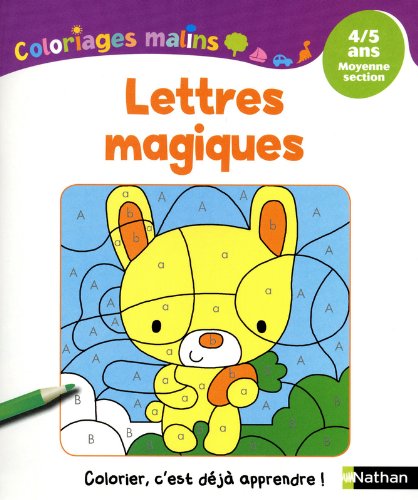Coloriages Malins - Lettres Magiques MS