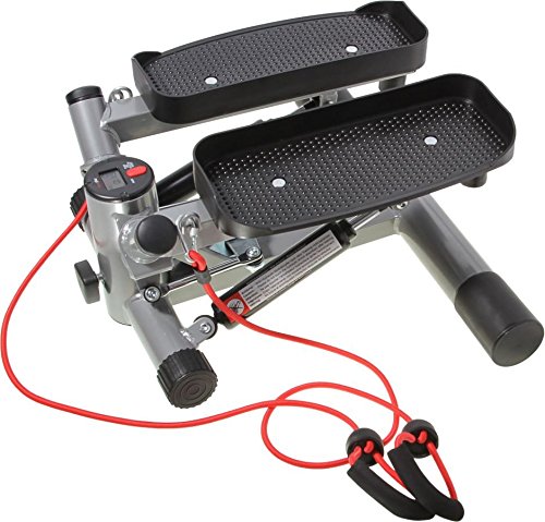 SportPlus Profi-Stepper mit Zugbändern und Trainingscomputer, SP-MSP-008-P - 5