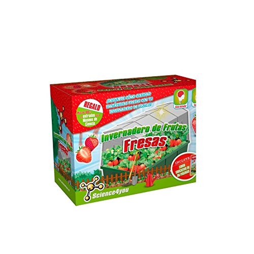 Preisvergleich Produktbild Science4you Gewächshaus Obst Erdbeeren – Spielzeug Bildungs- und wissenschaftlichen