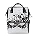 Produktbild Vintage Charming Maske Diferent Große Kapazität Wickeltaschen Mama Rucksack Multi Funktionen Windel Pflegetasche Tote Handtasche Für Kinder Babypflege Reise Täglichen Frauen