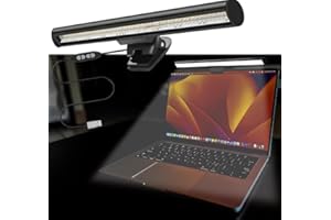 Arespark Ordinateur Moniteur Light, USB Lampe de Écran Ordianteur, LED Lampe de Bureau Lecture, 3 Modes d'éclairage Réglables et 10 niveaux de luminosité (26cm)