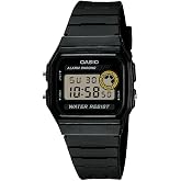 CASIO Herren-Armbanduhr Digital Quarz mit Kautschukarmband F-94WA