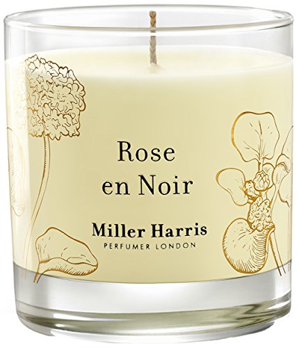 Miller Harris Chromatic Trilogy Candle, Rose en Noir 280 g