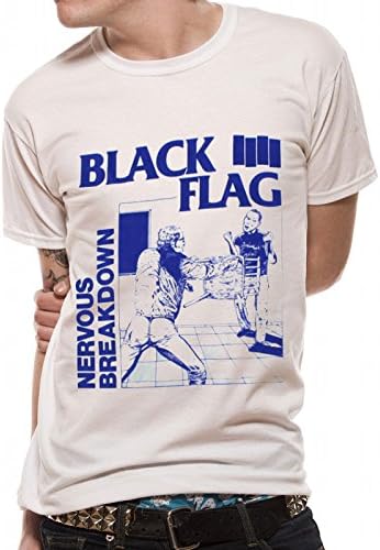 Black Flag Nervous Breakdown Import T-shirt