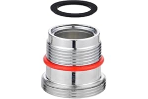 Hibbent M18.5-M22 mosiężny kran przyłącze napowietrzacza, gwint zewnętrzny bateria łazienkowa adapter do zlewu