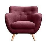 Der Lounge Sessel wird zerlegt per DHL geliefert und kann mit einfachen Handgriffen aufgebaut werden - Wählbare Farben: Navy Blue, Rosa, Anthrazit, Hellgrau, Hellblau, Bordeaux & Braun