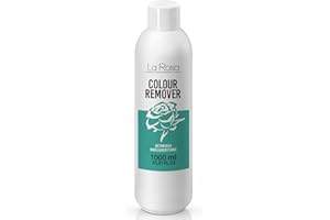 LA ROSA PRODUCTOS PROFESIONALES LaRosa Solvente SENZA ACETONE 1000 ml con COMPLESSO VITAMINICO, ideale per rimuovere lo smalto tradizionale dalle unghie naturale, gel e acriliche, Acetone Free Rimuovi Smalto, Profumo di Limone