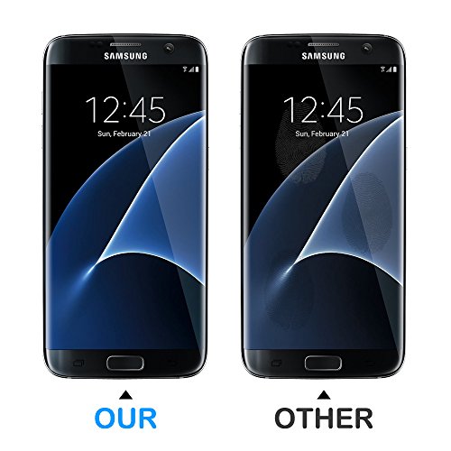 Protector Cristal Templado para Samsung Galaxy S7 - Protector de Pantalla de Bordes curvados 3D 9H HD Transparente Cubierta Completa 0 3 mm de espesor reviews Protector Cristal Templado para Samsung Galaxy S7 - Protector de Pantalla de Bordes curvados 3D 9H HD Transparente Cubierta Completa 0 3 mm de espesor