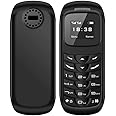 MiRUSI Smallest Mini Mobile Phone GSM Unlocked BM70 Bluetooth Dialer Phone (Black)