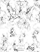 Produktbild Notebook: Marble on white cover and Dot Graph Line Sketch pages, Extra large (8.5 x 11) inches, 110 pages, White paper, Sketch, Draw and Paint (Marble on white notebook)