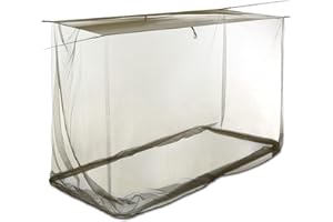 HOMEFURNISHMALL Moustiquaire de camping, moustiquaire d'extérieur avec tente étanche, tente d'extérieur compacte pour, randonnée, camping, pêche (200 x 90 x 180 cm)