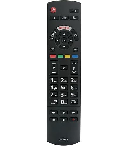 VINABTY Telecomando Universale RC-42129 Per TV Panasonic 4K - Con Tasto Netflix