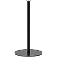 Matte Black Kitchen Roll Holder - Free Standing Paper Towel Holder Stand, Non Slip Modern Kitchen Countertop Organizer Fits Most Size Paper Roll