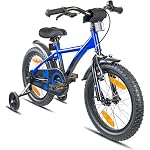 €107.00 PROMETHEUS® Bicicletta BMX per bambino e bambina, 16 pollici, blu e  nera, con rotelle, freno a pinza davanti, freno a… - bikewebshop.it