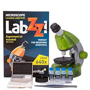 Levenhuk Lab Zz M101 Lime Microscope