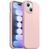 MADNOVA iPhone 13/14 İle Uyumlu Lansman Kılıf İnce Sıvı Silikon 3 Katmanlı Tam Kaplamalı Yumuşak Jel Kau&ccedil;uk Telefon Kılıfı (P