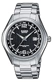 Casio Edifice Herren Uhr Analog Quarz mit Edelstahlarmband EF-121D-1AVEF