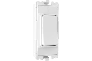 Kinetic grid-compatible wireless Switch for use with Candeo RF receivers, works with MK faceplates