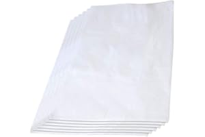 CARASELLE Carta velina bianca senza acidi, 50 fogli, 50 x 70 cm, senza buffer, confezione da 25 pezzi, carta regalo per regali