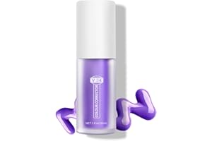 WUIIL Purple Teeth Whitening Toothpaste,Zahnpasta Weisse Zähn,V34 Farbkorrektur-Serum Zahnpasta für Erwachsene,Zahnaufhellung Zahnpasta für Zahnfleckenentfernung und Gum Repair