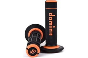 DOMINO Manopole Nere/Arancioni D.22 mm L.118 mm Chiuse