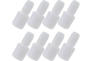 OTOTEC 2 Set Di Dispositivi Di Fissaggio Per Riparazione Alzacristallo Per Finestrino Dell'auto Clip Per Bullone Bianco 6N0839511 Compatibile Con V-W Compatibile Con Passat Compatibile Con Jetta ecc.