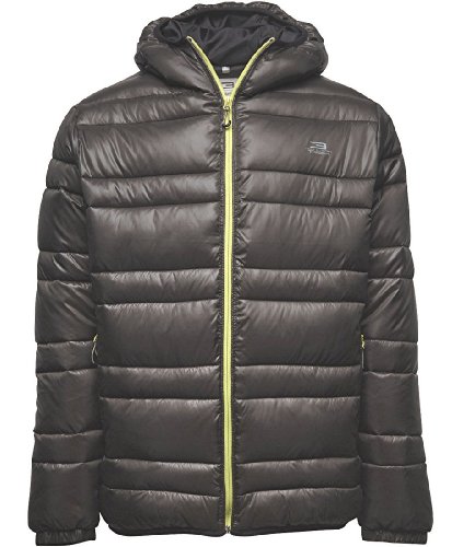 Jack & Jones Premium Tech Herren Winter JKT Jacket Wattierte Jacke - Farbe Whlbar -, Gren:L;Farben:Dark Grey