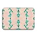 Produktbild Klotr Fußabtreter,Badematte, Non-Slip Bath Mat (15.7" X 23.6"), Bathroom Rug Mat, Arizona Cactus Stripes On Pink Wallpaper (1271) Senior Design Area Rugs for Living Room