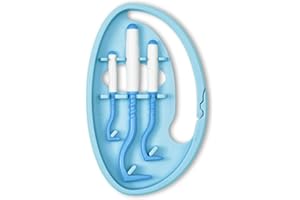 Tick Twister® ClipBox de 3 tiradores de garrapatas – Permite quitar garrapatas en perros, gatos, caballos y hombre – Original – Fabricado en Francia (azul)