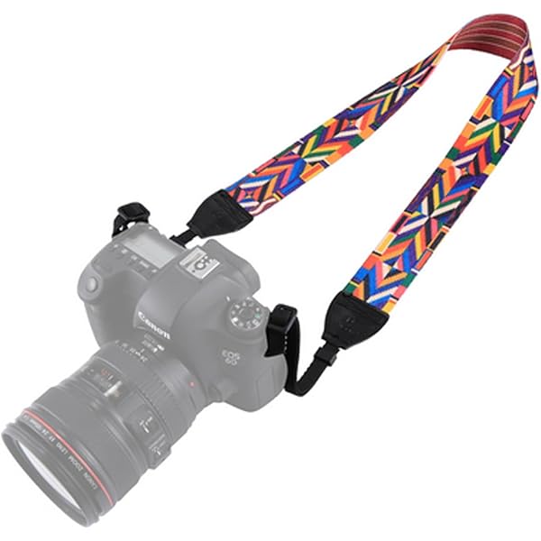 Tracolla A X Per Fotocamera E Binocolo - Regolabile, In Nylon E Pelle, Doppia Spalla, Ideale Per Birdwatching E Outdoor - Foto 8