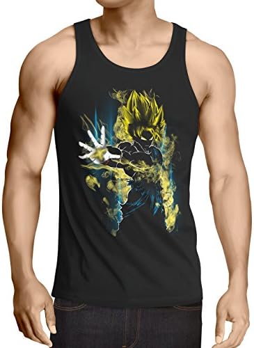 CottonCloud Power of Goku Men's Tank top god Z Vegeta Roshi Ball