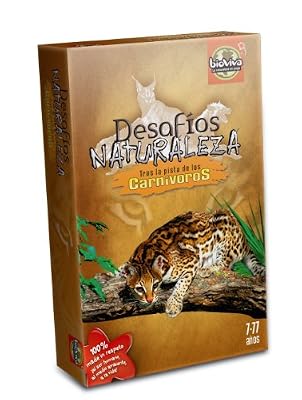 Asmodee Asmodée - desafios de la Nature : carnivoros, Jeu éducatif (307)