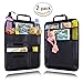 Produktbild Qhui Rückenlehnenschutz Auto 2 Stück 9,7" iPad Organizer und Multi Taschen Wasserdicht Autositz Organizer für Kinder, Baby, Reisen oder Lagerung, Kick-Matten-Schutz für Autositz