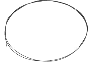 sourcing map Tungsten Wire, 99.99% High Purity Tungsten Wire 1mm Dia x 1 Meter Length Tungsten Filament Metal Coil for Light Bulb Production Electronics Industry