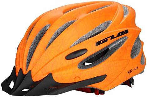 ZHIHUI Bicycle Helmets with Detachable Magnetic Goggles for Women Men Adjustable Integrally Molded Cycling Mountain Road Helmets , Orange