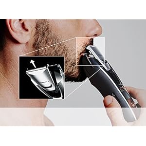 Panasonic ER-GB80 Wet & Dry Electric Beard, Hair and Body Trimmer for Men, UK 2 Pin Plug - Image 3