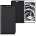 Produktbild kwmobile Hülle für Xiaomi Mi 5s Plus - Flipcover Case Handy Schutzhülle Kunstleder - Bookstyle Flip Cover Schwarz
