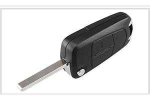 ENERGY01 2 Boutons Coque clé Compatible pour Opel Astra H Corsa D Vectra C Zafira Astra Vectra Signum (2 Boutons)