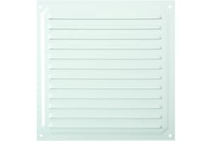 Brinox B70340D - Rejilla adhesiva (20x20 cm) color lacado blanco