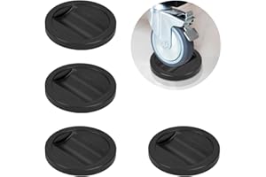 OSDUE Antypoślizgowe podkładki pod meble, 6 sztuk, gumowe podkładki pod meble, na wózek inwalidzki, solidne kubki, stopery do mebli, ochrona podłogi, ciche kółka, poduszki do wszystkich rodzajów mebli