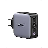 UGREEN Nexode 100W USB C Charger Fast Charging with 4 Ports | PD 3.0 PPS 45W Compatible with iPhone 17 Pro Max Air 16 15 14 1