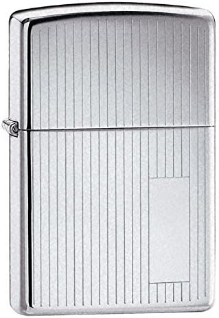 Zippo Lighter HIGH POLISHED ENGINE TURNED -350 Free Engraving-Free Wick & Flint