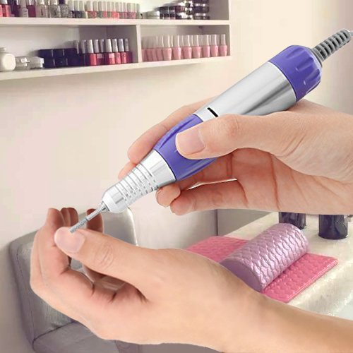 JSDA Professioneller Studio Nagelfräser JD200 Maniküre/Pediküre/Hornhautentfernung auch privater Gebrauch Komplett-Set inkl. 4 Bits, 30000 U/Min - 5