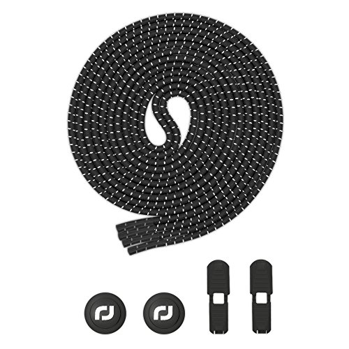 Elastic Lace System: ein elastischer Schnürsenkel mit Schnellverschluss – Einfach in verschiedenen Farben zu installieren. Perfekt für Läufer, Kinder, altere Person & aktiver Lebensstil – 1 Paar - 4