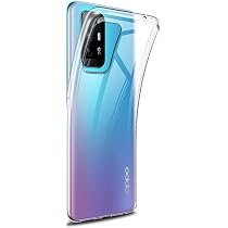 Cover in Gel TPU Trasparente per Oppo RENO5 Z 5G - A94 5G - A95 5G - F19 PRO - F19 PRO+, Ultra Sottile 0,33 mm, Morbido Flessibile, Custodia Silicone
